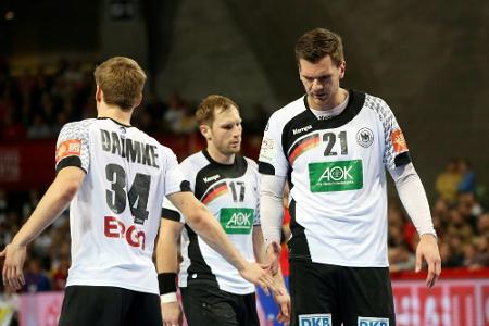 EM 2018: Generalprobe der Handballer gegen Island