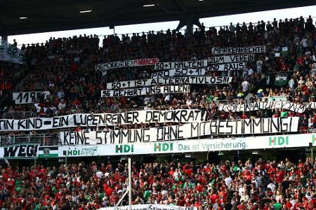 Offener Brief: 96-Fans stellen Fragen zur Übernahme