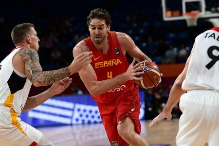 Harte Landung nach Höhenflug: Basketballer scheitern klar an Spanien