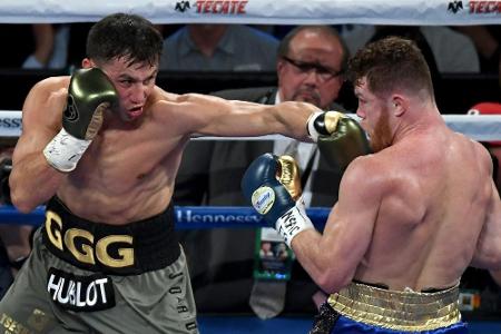 Mega-Fight in Las Vegas: Unentschieden zwischen Golowkin und Alvarez