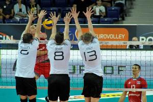 EM in Polen: Volleyballer machen Viertelfinal-Einzug perfekt