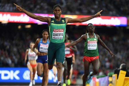 800 m: Semenya zum dritten Mal Weltmeisterin