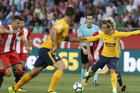 Atlético rettet Punkt nach Griezmann-Platzverweis