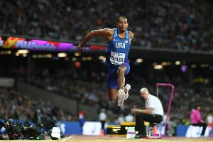 US-Amerikaner Taylor verteidigt als erster Dreispringer seinen WM-Titel