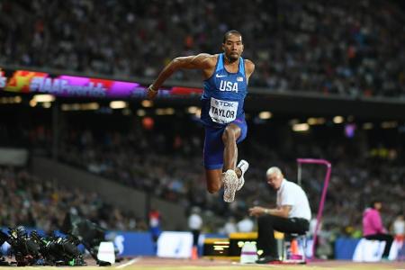 US-Amerikaner Taylor verteidigt als erster Dreispringer seinen WM-Titel