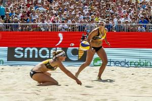 Beachvolleyball-WM: Glenzke/Großner im Sechzehntelfinale, Bieneck/Schneider ausgeschieden