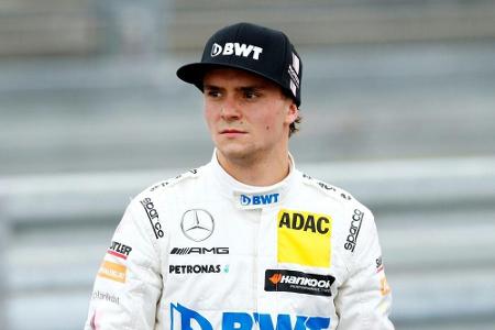 DTM-Pilot Auer beim Formel-1-Test in Budapest Neunter