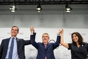 Frankreichs Präsident Macron begrüßt Olympia-Entscheidung von LA