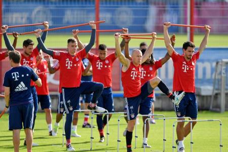 FC Bayern: Robben wieder im Mannschaftstraining