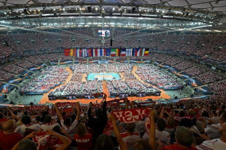 Volleyball: Polen verliert EM-Auftakt vor Rekordkulisse