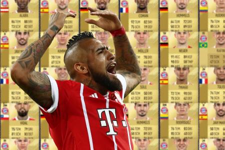 Die Spieler-Ratings des FC Bayern München für den beliebten 'Ultimate Team'-Modus bei FIFA 18, das am 29. September erschein...