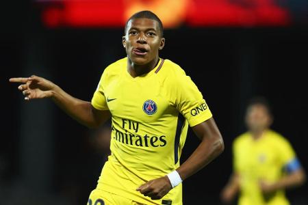 Platz 3: Kylian Mbappé (Paris Saint-Germain)