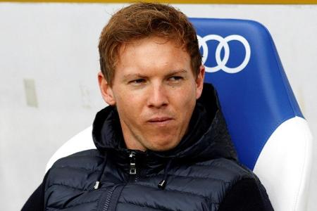 Nach Flaschenwurf: Nagelsmann leistet Abbitte