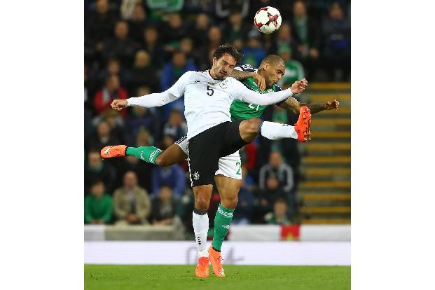 Wirkte gegen lange Zeit biedere Nordiren unüberwindbar. In der 77. Minute ermöglichte der Bayernakteur durch zu passives Zwe...