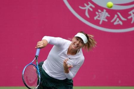WTA in Tianjin: Scharapowa marschiert Richtung Finale
