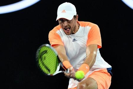 Tennis: Zverev im Viertelfinale von Stockholm, Struff ausgeschieden