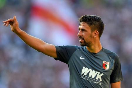 Augsburg gegen Hannover mit Khedira