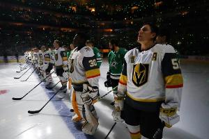 Fünf Tage nach dem Massaker: Las Vegas gewinnt NHL-Debüt
