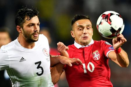 Serbien qualifiziert sich für Fußball-WM