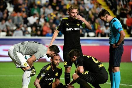 Dortmund: Toprak mit Oberschenkelzerrung fraglich