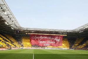 Sturm "Herwart": Anstoß des Zweitliga-Spiels in Dresden verschoben