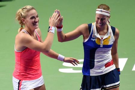 WTA-Finale: Babos/Hlavackova gewinnen Doppel-Titel