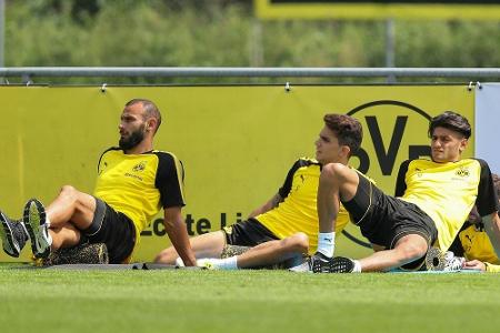 Toprak und Dahoud wieder im BVB-Training