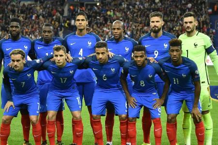 Frankreich-Wales am 10. November im Stade de France