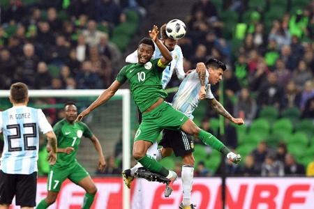 Niederlage für Argentinien ohne Messi