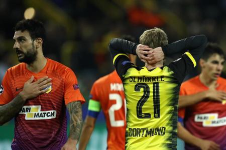 Auch die Spieler der Borussen dürften von Kritik nicht verschont bleiben.