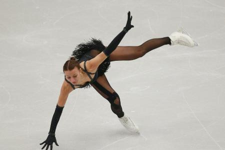 Eiskunstläuferin Schott Siebte in Grenoble