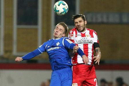 Union rettet in letzter Sekunde 3:3 gegen Darmstadt