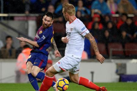 Messi mit 600. Spiel für Barca - Alcacer Matchwinner gegen Sevilla