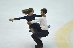 Eistanz-Weltrekorde durch Franzosen Papadakis/Cizeron