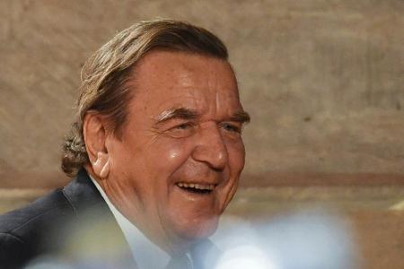 Ex-Kanzler Schröder: 
