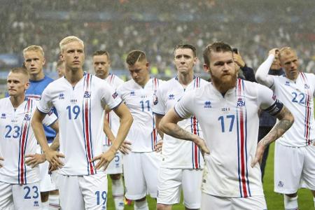 Island mit Niederlage gegen Tschechien