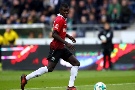 Platz 1: Ihlas Bebou (Hannover 96) | 35,25 km/h