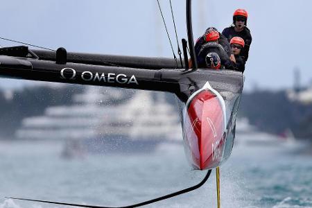 America's Cup: Fliegende Boote auch mit Einrumpfjachten
