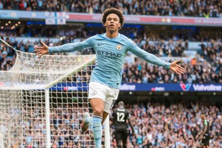 Sane Spieler des Monats Oktober in der Premier League