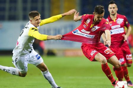 Das Goldtor für die Linzer erzielte Stürmer Rene Gartler. Der LASK konnte sich mit diesem Erfolg im Tabellenmittelfeld etabl...