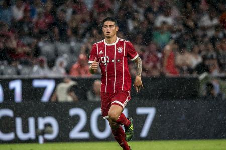 Trotz der frühen Einwechselung konnte James seine Chance nicht nutzen.