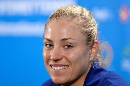 Kerber und Zverev auf dem Surfbrett: 