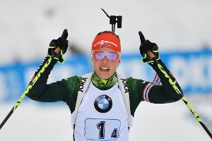 Biathlon: Dahlmeier Zweite im Sprint von Annecy