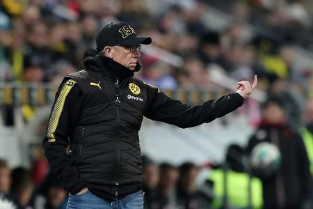 Stöger vor erstem BVB-Heimspiel: 