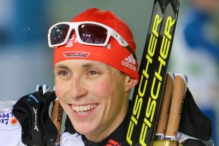 Kombination: Frenzel nach dem Springen Dritter