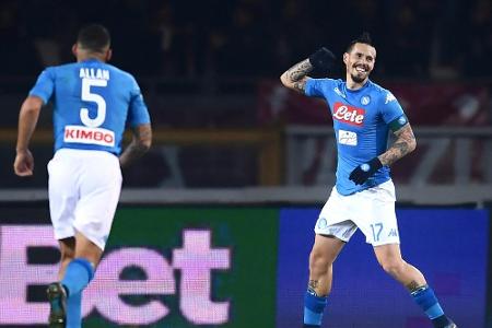 Leipzig-Gegner Neapel marschiert weiter durch die Serie A