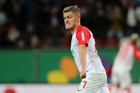 Dreierpack von Finnbogason: Augsburg rettet Punkt gegen Freiburg