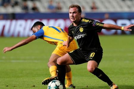 Comeback der Hinrunde: Mario Götze