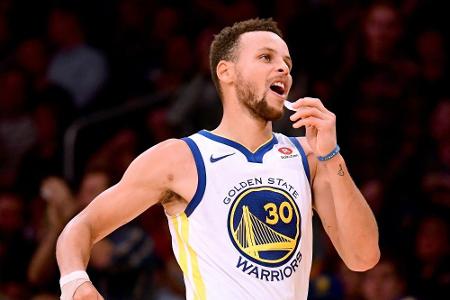 NBA: Meister Golden State weiter ohne verletzten Curry