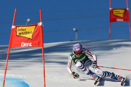Rebensburg verpasst dritten Saisonsieg knapp